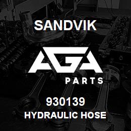 930139 Sandvik HYDRAULIC HOSE | AGA Parts