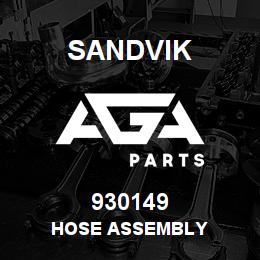 930149 Sandvik HOSE ASSEMBLY | AGA Parts