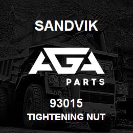93015 Sandvik TIGHTENING NUT | AGA Parts