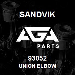 93052 Sandvik UNION ELBOW | AGA Parts