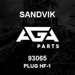 93065 Sandvik PLUG HF-1 | AGA Parts