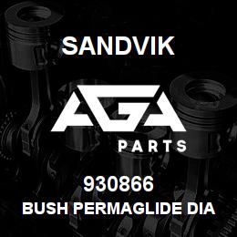 930866 Sandvik BUSH PERMAGLIDE DIA 10/12 X10M RB | AGA Parts
