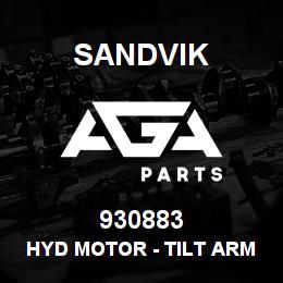 930883 Sandvik HYD MOTOR - TILT ARM RB | AGA Parts