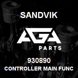 930890 Sandvik CONTROLLER MAIN FUNCTION R/HANDLER | AGA Parts