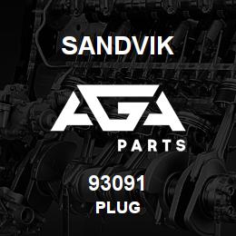 93091 Sandvik PLUG | AGA Parts