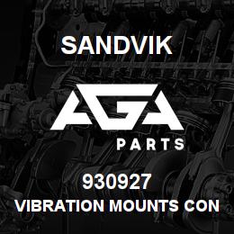 930927 Sandvik VIBRATION MOUNTS CONT BOX KL-R | AGA Parts