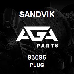 93096 Sandvik PLUG | AGA Parts