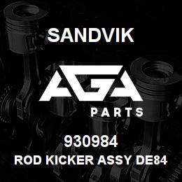 930984 Sandvik ROD KICKER ASSY DE840/880 | AGA Parts