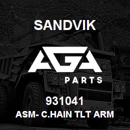 931041 Sandvik ASM- C.HAIN TLT ARM LONG 6190 MM. | AGA Parts