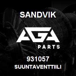 931057 Sandvik SUUNTAVENTTIILI | AGA Parts