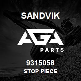 9315058 Sandvik STOP PIECE | AGA Parts