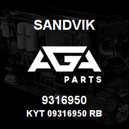 9316950 Sandvik KYT 09316950 RB | AGA Parts