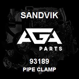 93189 Sandvik PIPE CLAMP | AGA Parts