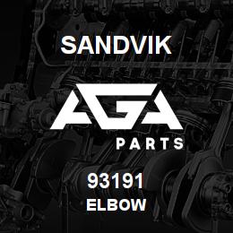 93191 Sandvik ELBOW | AGA Parts