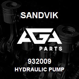 932009 Sandvik HYDRAULIC PUMP | AGA Parts