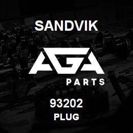 93202 Sandvik PLUG | AGA Parts
