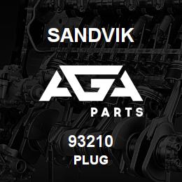 93210 Sandvik PLUG | AGA Parts