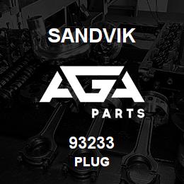 93233 Sandvik PLUG | AGA Parts