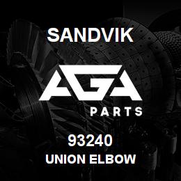 93240 Sandvik UNION ELBOW | AGA Parts