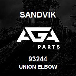 93244 Sandvik UNION ELBOW | AGA Parts