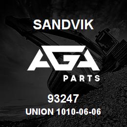 93247 Sandvik UNION 1010-06-06 | AGA Parts