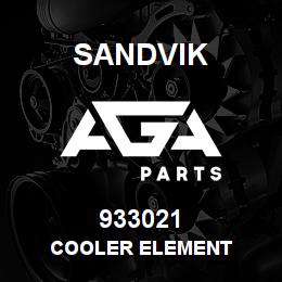 933021 Sandvik COOLER ELEMENT | AGA Parts