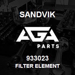 933023 Sandvik FILTER ELEMENT | AGA Parts