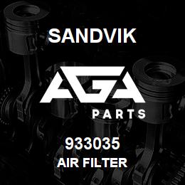 933035 Sandvik AIR FILTER | AGA Parts