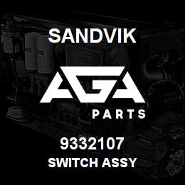 9332107 Sandvik SWITCH ASSY | AGA Parts