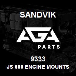9333 Sandvik JS 600 ENGINE MOUNTS | AGA Parts