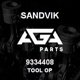 9334408 Sandvik TOOL OP | AGA Parts