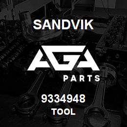 9334948 Sandvik TOOL | AGA Parts