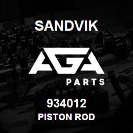 934012 Sandvik PISTON ROD | AGA Parts