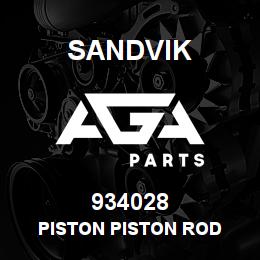 934028 Sandvik PISTON PISTON ROD | AGA Parts