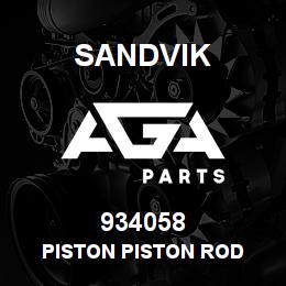 934058 Sandvik PISTON PISTON ROD | AGA Parts