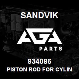 934086 Sandvik PISTON ROD FOR CYLINDER 935036 | AGA Parts