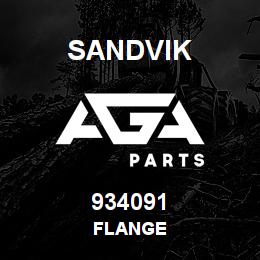 934091 Sandvik FLANGE | AGA Parts