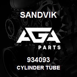 934093 Sandvik CYLINDER TUBE | AGA Parts