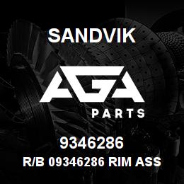 9346286 Sandvik R/B 09346286 RIM ASS'Y RB | AGA Parts