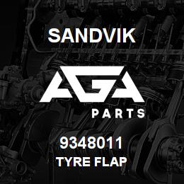 9348011 Sandvik TYRE FLAP | AGA Parts