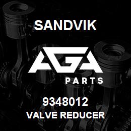9348012 Sandvik VALVE REDUCER | AGA Parts