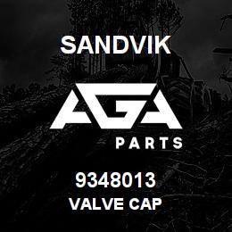 9348013 Sandvik VALVE CAP | AGA Parts