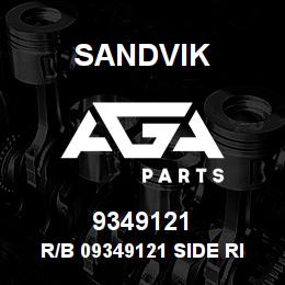 9349121 Sandvik R/B 09349121 SIDE RING RB | AGA Parts