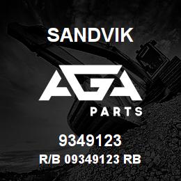 9349123 Sandvik R/B 09349123 RB | AGA Parts