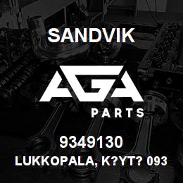 9349130 Sandvik LUKKOPALA, K?YT? 09349124 RB | AGA Parts