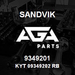 9349201 Sandvik KYT 09349202 RB | AGA Parts