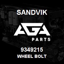 9349215 Sandvik WHEEL BOLT | AGA Parts
