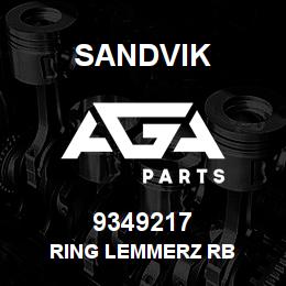 9349217 Sandvik RING LEMMERZ RB | AGA Parts