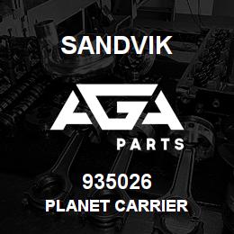 935026 Sandvik PLANET CARRIER | AGA Parts