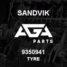 9350941 Sandvik TYRE | AGA Parts